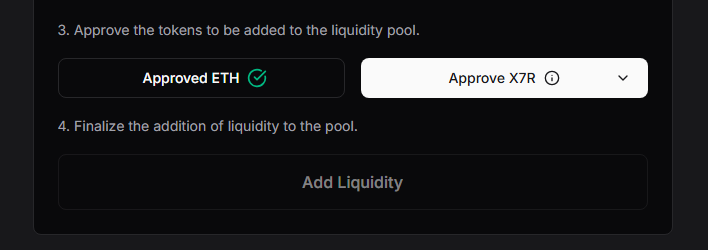 Approve Pool